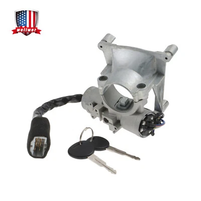 Ignition Lock Cylinder W/2 Keys Bracket Fit for Hyundai Accent 2001-2005 - Image 1 of 4