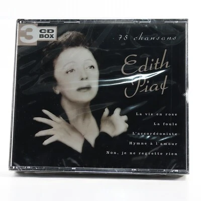 75 Chansons by Édith Piaf (3 CD Set, 2001, Disky, Holland) NEW SEALED FMP 645202 Foto 1 de 4