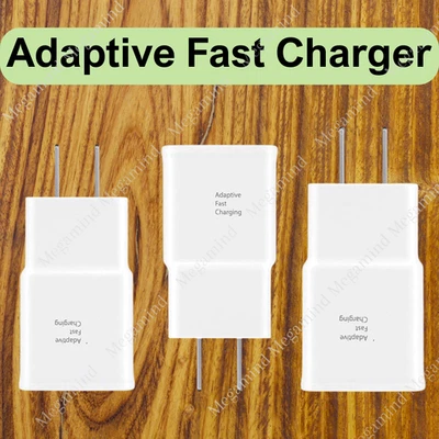 3x Para Samsung Android USB Cargador de Pared Adaptador Rápido Bloque Carga Cubo Ladrillo Foto 1 de 4