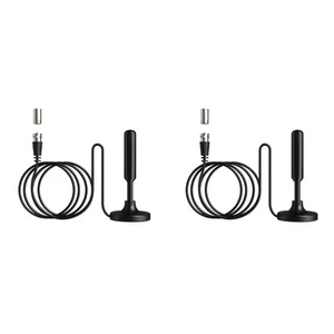 2X Antenna HDTV-T Digital Antenna High Gain for Indoor Outdoor 6990 - Photo 1/6
