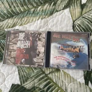 LOT 2 CD Joe Walsh Rocky Mountain Way Smoker You Drink The Player You Get RARE - Picture 1 of 6