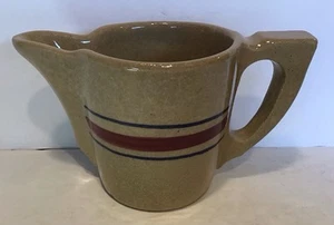 Vintage Robinson Ransbottom (RRP Co) Small Pitcher Pottery Yelloware Roseville - Picture 1 of 7