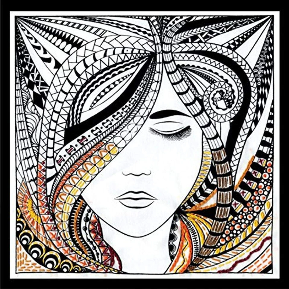 Kit de bordado estampado zen para mujer patrón artesanal de 10x10 pulgadas Foto 1 de 1