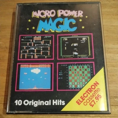 Juego de computadora Acorn electron MICRO POWER MAGIC Master Electron RARO Foto 1 de 3