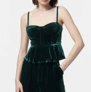 Cami NYC Colette Bustier Top XS NWT Green Gorgeous - Picture 1 of 4