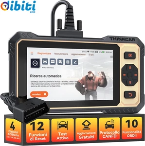 OBD2 Auto Diagnostica, Thinkscan 662 Scanner Diagnostico per Auto Con 12 Funzion - Foto 1 di 12