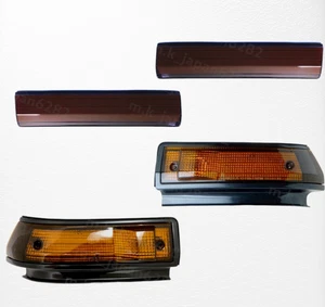TOYOTA Genuine TRUENO Turn Signal Lamp Indicators & Headlight Eye Brow SET AE86 - Picture 1 of 3