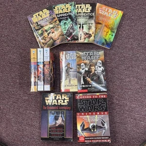 Star Wars the Annotated Screenplays and Other Star Wars Book Lot - Imagen 1 de 11