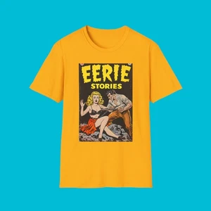 Camiseta gráfica Eerie Stories | Camisa de terror de cómic vintage para estilo espeluznante - Imagen 1 de 81
