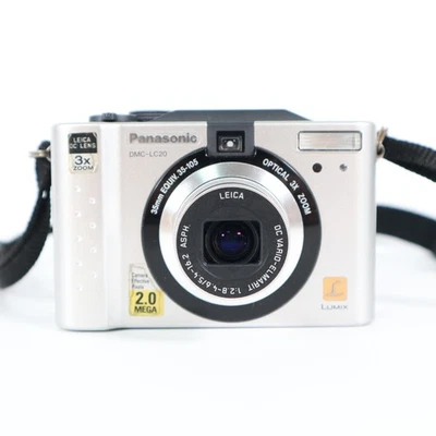 Panasonic Lumix DMC-LC20 Compact Digital Camera Silver - Fast Dispatch UK Seller - Image 1 of 4