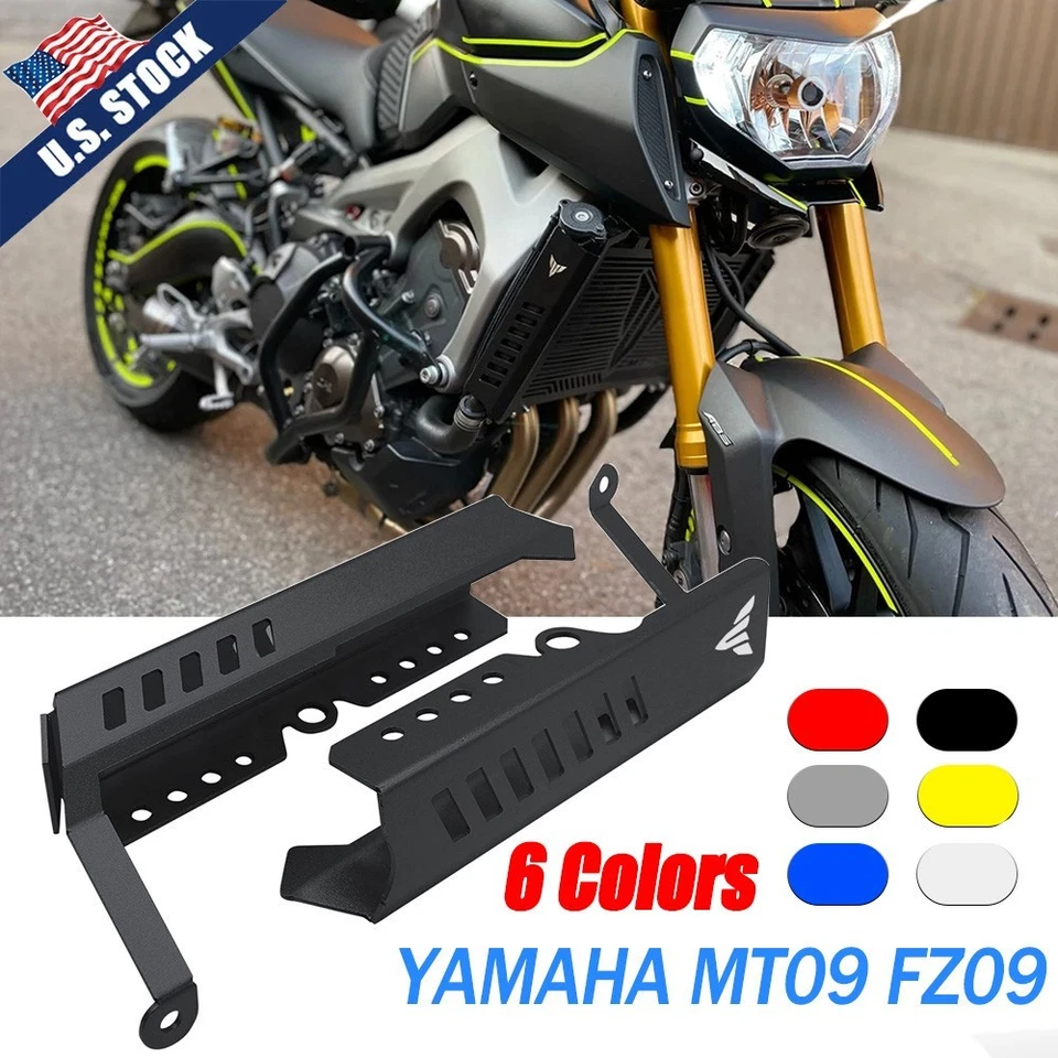 Protector de rejilla de radiador cubierta lateral protector para Yamaha MT-09 FZ-09 2014-2017 Foto 1 de 4