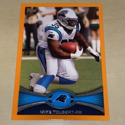 2012 Topps Football Mike Tolbert #315 Orange Complete Sets Parallel /86 RARE!!! - Image 1 of 4