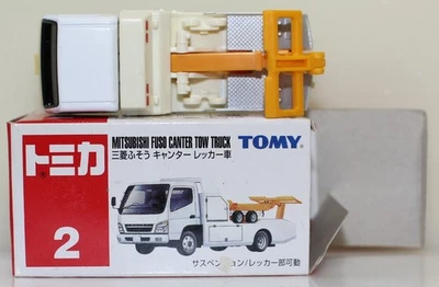 Camión de remolque Mark Cutout Tomica 2 Mitsubishi Canter Foto 1 de 4
