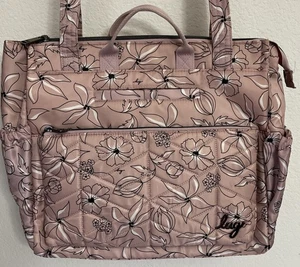 Lug Soprano Tote Bag Schizzo Floreale Blush Rosa - Foto 1 di 20