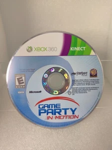 Game Party In Motion Xbox 360 Kinect - Disc Only Game Tested NO TRACKING - Picture 1 of 2