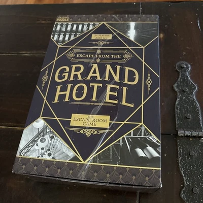 Grand Hotel Escape Room Game Hidden Secrets Nine Mysteries Family Friends - Image 1 of 4