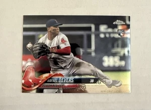 Actualización 2018 Topps Chrome Rafael Devers RC HMT23 Giants - Imagen 1 de 2