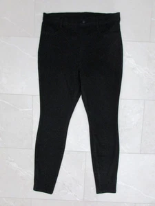 Leggings Time And Tru para mujer talla L (12-14) negros tiro alto - Imagen 1 de 6