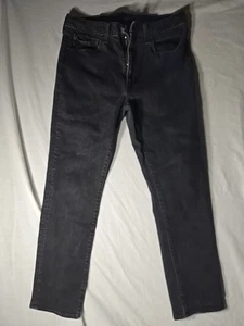 Vintage Levis premium 511 Mens Jeans Big E Error Black Wash 36x30 11071982 - Picture 1 of 10
