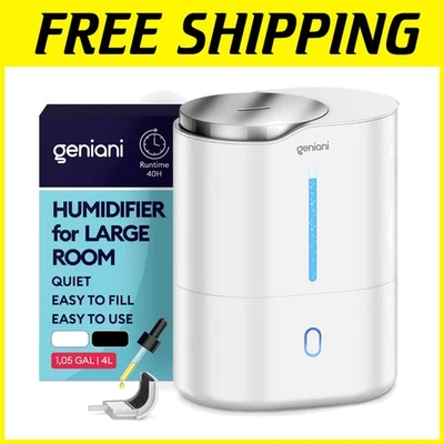 Cool Mist Humidifier for Plants - 4L, Essential Oil Tray - Image 1 of 4