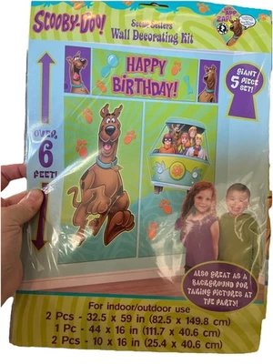 Scooby - Doo Scene Setters Wall Decorating Kit 5 Piece Set - Image 1 of 4