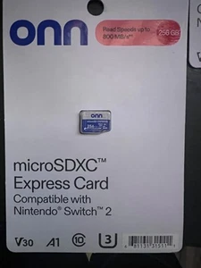 Onn 256gb microsdxc express card - Photo 1 sur 1