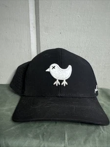 Bad Birdie Golf Birdie Snapback Hat One Size Adjustable Breathable - Black - Picture 1 of 10