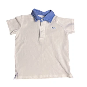 Harmont & Blaine Jungen weißes Poloshirt Baumwolle Kurzarm Kleinkind 4 Jahre 4T - Bild 1 von 13