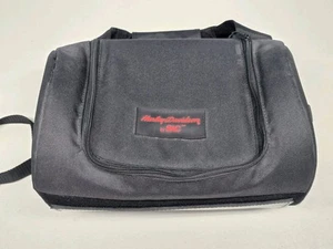 Harley Davidson by SAC Black Sissy Bar Backrest Touring Bag 13"x10" - Picture 1 of 12