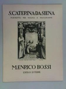 Euterpe M ENRIQUE BOSSI st caterina de siena / violín - Imagen 1 de 1