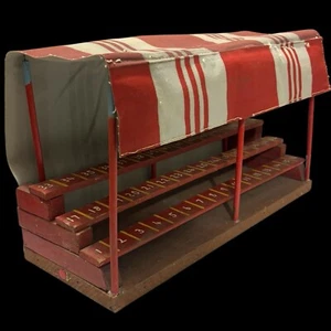 Vintage Ace Bros Carnival Circus Show Arena Stadium Stands Stair Number Folk Art - Picture 1 of 9