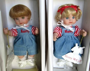 Tonner 9*" Betsy McCall MERRY & KERRY McCall Siblings MIB Dolls - Picture 1 of 7