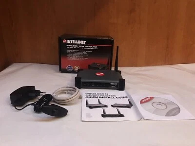 Intellinet Router Wireless 150N 3G 150Mbps 4-port 10/100 Mbps LAN Switch - Immagine 1 di 4