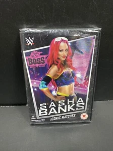 WWE SASHA BANKS ICONIC MATCHES [DVD][Region 2] New And Sealed.. - Picture 1 of 3