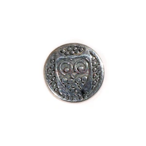 RING DING Top Eule silber ca.9mm von Bacatus - Bild 1 von 1