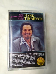Hank Thompson 20 Greatest Hits Audio Music Cassette 1987 TV Special Offer Sealed - Picture 1 of 4
