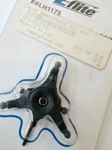 E-FLITE ALUMINUM SWASHPLATE SET: BCP EFLH1175 Hobby Helicopter Parts New - Picture 1 of 3