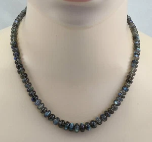 Collar de labradorita de mujer 47,5 cm - Imagen 1 de 2