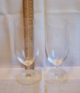 2 Schott Zwiesel Plain 7" Cocktail / Iced Beverage Glasses See Pics - Picture 1 of 4
