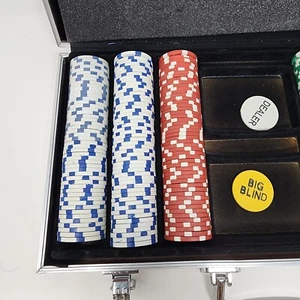 Cardinal Classics 300 PCS Poker Set Chip Set Chips Professional Casino Kit Dice - Picture 1 of 19