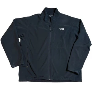 The North Face Softshell Black Jacket Men’s Size XXL AMVY F11 T183 - Picture 1 of 4
