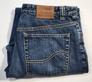 Drizabone Oilskin & Denim Jeans Classic Fit Men's W36 L33 - Picture 1 of 10