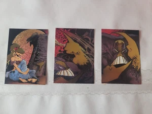 Set di 3 1993 TOPPS THE MAXX FUMETTO FOIL INCISO #1 #3 e #6 DI SAM KIETH - Foto 1 di 8