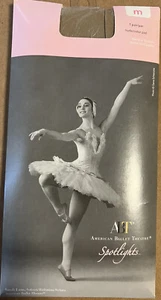 American Ballet Theatre Spotlights Medium Nude Ballet Pantyhose New - Picture 1 of 2