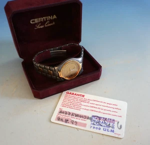 Certina DS Titanium Armbanduhr Quartz Bicolor Sapphir Glas Herren (F025-640) - Bild 1 von 4