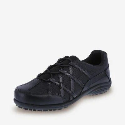 Женские туфли-слипоны Safe T Step SafeTstep Alidra черные нескользящие 8–10 М - Изображение 1 из 4