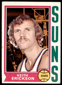 1974-75 TOPPS KEITH ERICKSON PHOENIX SUNS #53