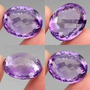 Améthyste du brésil, taille ovale facettée /33,99 carats - Imagen 1 de 1