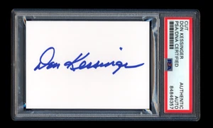 DON KESSINGER SIGNED MINT CUT PSA/DNA AUTOGRAPHED CUBS 6 X ALL STAR HALL OF FAME - Picture 1 of 1