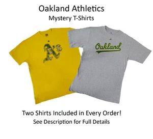 Oakland Athletics Men's Big &Tall 2 SHIRTS! *MYSTERY SHIRT* MLB - Picture 1 of 3